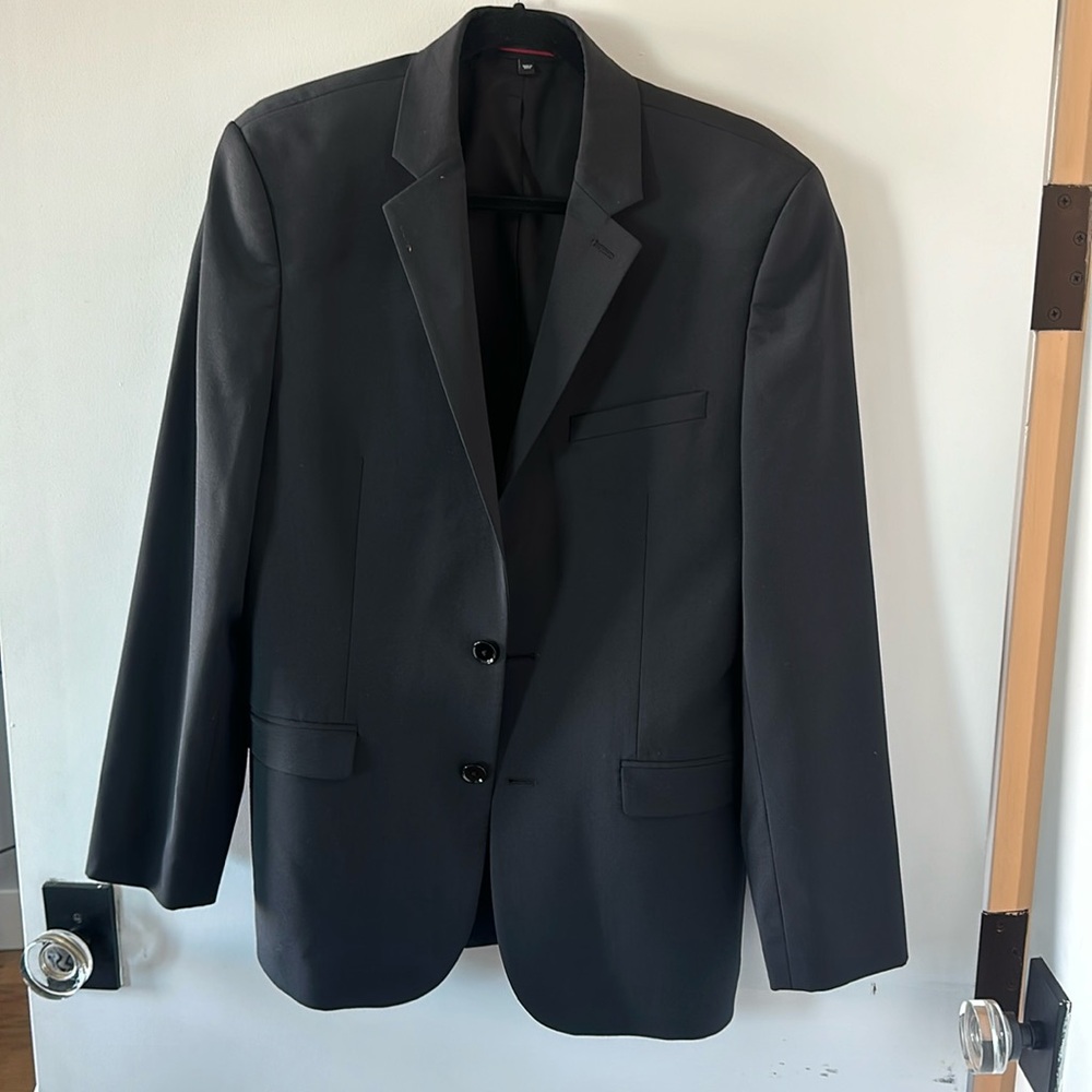 Express Extra Slim US 38 Black Suit Jacket